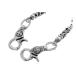  Chrome Hearts CHROME HEARTS [ 6LINK ROLLER SHORT-T ] 2 зажим ролик серебряный цепочка для бумажника w24219