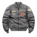  men's military jacket MA1 MA-1 jumper flight jacket embroidery outer spring spring thing 