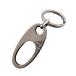 RISON Titanium Carabiner Titanium Anti-Lost Quick Release Spring Keychain Carabiner Car Key Chains for Men and Women