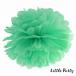  день рождения украшение установка бумага pompon цветок pom мята 25cm зеленый день рождения украшение оборудование орнамент украшение установка бумага цветок 