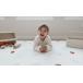 World of Eric Carle X Little Bot Baby Play Mat (Ofie mat, Caterpillar Doodle + Stripe) �֘A�摜2