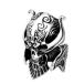  мужской кольцо SPSK0981 armor - Skull The ruba кольцо .... кольцо античный способ отделка (US размер * обычный VERSION )