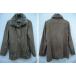 AuGody fur attaching cotton jacket fur removed free long sleeve brown group L size * old clothes lady's superior article *.1711* free shipping 