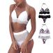 bikini 2 позиций комплект купальный костюм женский девушки плавание одежда плавание морская вода . горячие источники пляж 10 плата 20 плата 30 плата 40 плата большой размер плавание одежда 