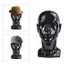  манекен head красота мужчина тренировка модель 57cm яркий черный 