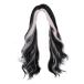 21 дюймовый длинный wave Karl парик синтетическое волокно elegant поэтому .te-to свадьба party розовый высокий свет 