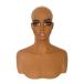  женщина манекен head парик держатель PVC гладкий . голова .53cm манекен парик подставка серьги колье очки для парик подставка 