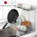 ���؂胉�b�N �V���N�T�C�h ���̍L����2�i���؂� ��15cm�~���s47cm �i ���{�� �X�e�����X �J�g�����[�|�P�b�g�t�� �V���N�� �X���� 2�i �L�k ���؂肩�� �j