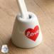  зубная щетка держатель LOVE HEART зубная щетка подставка Heart сделано в Японии ...( зубная щетка установить зубная щетка класть красный Heart )