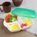  lunch plate plastic tableware cover attaching lunch plate deepen rectangle plate bulkhead . attaching sinia Basic ( microwave oven correspondence dishwasher correspondence lunch box house .)