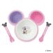  детская смесь посуда комплект Minnie Mouse one plate baby Disney сделано в Японии ( посуда комплект детская посуда ложка вилка minnie )