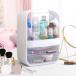  cosme box содержание . легктй для просмотра выдвижной ящик имеется ( ящик для косметики большая вместимость cosme место хранения cosme кейс косметика настольный бардачок акрил )