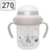  кружка с соломинкой Snoopy 270ml держать рука baby сделано в Японии ( младенец кружка соломинка тренировка кружка тренировка стакан кружка baby кружка )