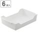  документы tray useful A4 tray глубокий type 6 штук входит белый ( документы кейс кейс для хранения документы tray письмо кейс сделано в Японии настольный ручка имеется файл кейс )