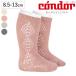  носки condor ребенок 8.5~13cmmelino шерсть Blend колено носки with боковой бриллиант открытый Work ( Condor детский носки baby Kids )