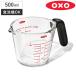 OXO �v�ʃJ�b�v 500ml �K���X���W���[�J�b�v �� GG �i �ϔM �K���X 500 �v�� �J�b�v �ڐ� �j