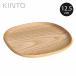 KINTO �L���g�[ UNITEA �m���X���b�v �\�[�T�[ 125x125mm �E�B���[ �i 12.5cm UNITEA �X�N�G�A �ؐ��v���[�g �J�t�F�v���[�g ���ׂ�~�߉��H �j