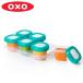 OXO Tot емкость для хранения морозильник хранение контейнер детская смесь tray имеется baby ( 60ml рефрижератор посудомоечная машина соответствует микроволновая печь соответствует небольшое количество . конструкция класть емкость для хранения )