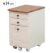  тумбочка на колесах ширина 34cm тонкий модель 3 уровень с роликами Try P ( Wagon боковой Wagon выдвижной ящик место хранения стол ширина стол внизу боковой грудь конечный продукт )