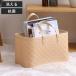  корзина k заем bamboo прямоугольник руль имеется ... ширина 34× глубина 19× высота 20cm ( корзина корзина . бамбук поддельный PE промывание в воде натуральный материалы способ )