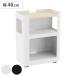  тумбочка на колесах 3 уровень ширина 46cm под дерево настольный имеется с роликами . открытый Wagon ( юридическое лицо ограничение Wagon боковой Wagon выдвижной ящик место хранения стол внизу стол ширина )