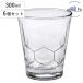 DURALEX �f�������b�N�X �O���X �w�L�T�S�� 300cc �i Hexagon 300ml 6�Z�b�g �H��@�Ή� �d�q�����W�Ή� �S�ʕ��������K���X �R�b�v �^���u���[ �H�� �j