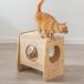  кошка Cube NATURAL SIGNATURE ( домик для кошек кошка house стул табурет поясница .. стул стул боковой стол сиденье .. в машине накладывающийся из дерева натуральное дерево )