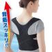  почтовая доставка бесплатная доставка .. аккуратный 2 -слойный ремень осанка опора 3L 4L 5L сделано в Японии кошка . корректирующий ремень .. корректирующий ремень большой размер 