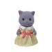  Sylvanian Families [ колено 106]peru автомобиль кошка. девочка ( серый )[ Epo k фирма ]