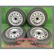 2023 год производства 155/65R14 75Q Dunlop WINTERMAXX WM02 б/у зимний / б/у на железных колесах 4шт.@4 дыра PCD:100/114.3 ступица 67mm