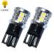 SUBARU Subaru Cross Trek GUF GUE GUD T10 LED [ подсветка номера оптимальный ] лампа освещения энергосбережение 9 полосный 300lm белый неполярный 