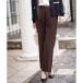 e-si- дизайн флакон fa Cubic A/C DESIGN BY ALPHA CUBIC стрейч semi flare pants [ задний талия резина * комплект a