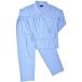 Adabat relax одежда нижний одежда adabat RELAX WEAR / UNDER WEAR длинный рукав вязаный выполненный в строгом стиле пижама ( голубой )