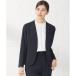 ANY SIS [ выставить возможно ] церемония двойной черный скалярный отсутствует жакет ( темно-синий )
