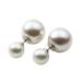 �N���[���h�b�g Cream dot. �S�Ă̊p�x�ŉ�����͂ށA�o�b�N�L���b�`�p�[���s�A�X �i8mm�F�m�[�}���p�[���F�V���o�[�j