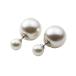 �N���[���h�b�g Cream dot. �S�Ă̊p�x�ŉ�����͂ށA�o�b�N�L���b�`�p�[���s�A�X �i6mm�F�m�[�}���p�[���F�V���o�[�j