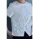  Kawai iCAWAII цветок. квадратное гонки. tuck футболка tops ( белый )