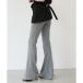 chuklachuclla точка легкий flare pants chw26s324 ( серый )