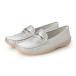 CIRCLE Circle женский bit имеется обувь для вождения [ легкий ] туфли без застежки мокасины 12002 серебряный 