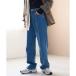  Denim flare pants 
