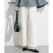 Coca coca summer Denim талия резина легкий брюки (Ivory)