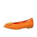 kmu_ Diana CUMUU_DIANA Flat туфли-лодочки ( orange ткань )