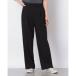 duarusi-vuDOUX ARCHIVES центральный Press flare pants (BLACK)