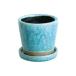  Dulton DULTON COLOR GLAZED POT (TURQUOISE)