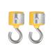  Dulton DULTON MAGNETIC HOOK SET OF 2PCS SET (YELLOW)