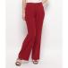 ɥ EDWIN #SOMETHING FLARE     PANTS DARKRED ʥåɡ