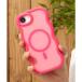�G���j�[�N emonique iPhone�P�[�X �J�o�[ ���˂��� TPU�V���R���f�� �}�b�g Magsafe�Ή� �i�t���[�V���s���N�j
