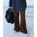 rekareca Leopard аккордеон брюки (an-d264610hn) ( Brown )