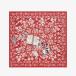  собака i выпуск zINOUI EDITIONS [ стандартный обращение магазин ]SQUARE 100 FAUST 02508 (Rouge / Red)