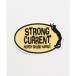 [Kahiko]STRONG CURRENT Surf 11cm стикер желтый × черный 
